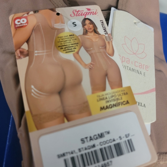 New Stagmi SMI7141 Magnifica Faja Lipo & BBL Effect Shaper Girdle w/ Shaping Bra - Picture 14 of 16